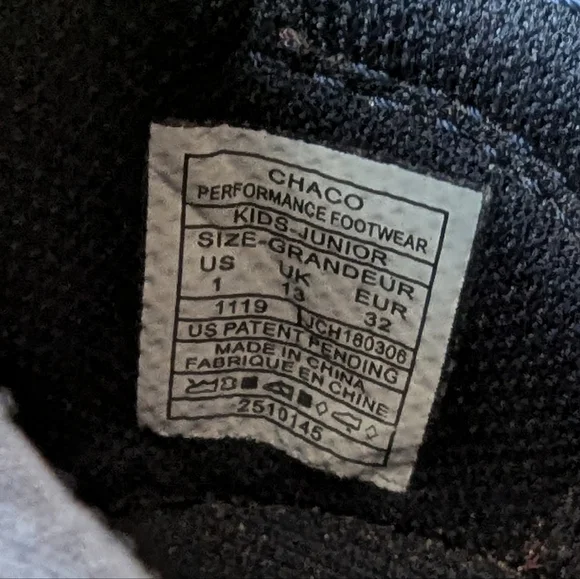 Kid's Odyssey by Chaco Size 1 - Picture 4 of 5